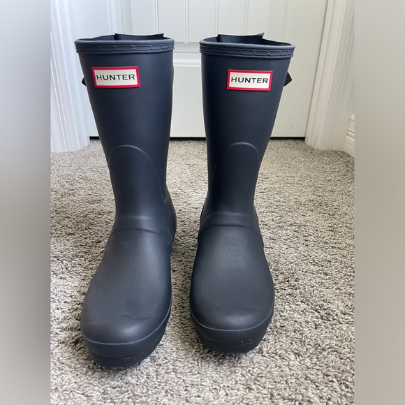 NWT Hunter Women's Original Back Adjustable Short Rain Boots - US 8 - Picture 3 of 16